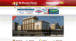 Desktop Screenshot of myrussianfiance.com